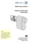 CEMO motor cylinder. Fitting and Operating Instructions