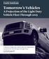 Tomorrow s Vehicles A Projection of the Light Duty Vehicle Fleet Through 2025