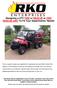 Designing a UTV FIRE or RESCUE or FIRE RESCUE UNIT To Fit Your Departments Needs!