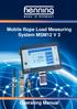 Mobile Rope Load Measuring System MSM12 V 3