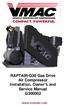 RAPTAIR-G30 Gas Drive Air Compressor Installation, Owner s and Service Manual G300002