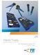 Hand Tools Europe, the Middle East and Africa. and associated equipment. (Internet download)