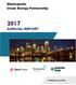 Minneapolis Clean Energy Partnership 2017 ANNUAL REPORT