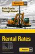 Rental Rates Wyoming Machinery Company. Build Equity Through Rental