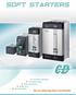 CD AUTOMATION SOFT STARTERS FAMILY