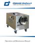 MiniForce II. HEPA Air Filtration Machine. Operation and Maintenance Manual