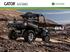 GATOR 2011 CROSSOVER UTILITY VEHICLES XUV SERIES