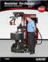 Revolution Fully Automatic and Easy-to-Use. Tire Changer NEW!