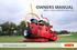 OWNERS MANUAL R50-11 GOLF GREENS ROLLER