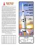 Parachute Recovery 1/70 SCALE INCLUDES APOLLO CAPSULE FUN TO BUILD AND FLY HISTORIC MODEL