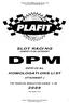 SLOT RACING COMPETITION CATEGORY