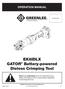 EK6IDLX GATOR Battery-powered Dieless Crimping Tool