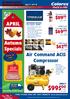 $ APRIL Autumn Specials Autumn Specials $89 50 $69 00 $ Air Command AC15 Compressor ONLY FREE. Stock up now.