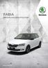 FABIA PRICING AND SPECIFICATION