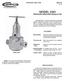 MODEL 5381 PRESSURE REDUCING REGULATOR 5381-TB TECHNICAL BULLETIN FEATURES APPLICATIONS. ISO Registered Company