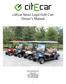 citecar Street Legal Golf Cart Owner s Manual