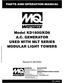 Model KD1800/KD6 A.C. GENERATOR USED WITH MLT SERIES MODULAR LIGHT TOWERS