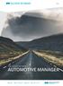 THE OLIVER WYMAN AUTOMOTIVE MANAGER