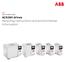 ABB MACHINERY DRIVES ACS380 drives Recycling instructions and environmental information