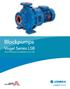 Blockpumps. Vogel Series LSB WITH HYDRAULICS ACCORDING TO ISO 2858