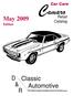 Car Care. Camaro. Retail Catalog. May Edition. D Classic & Automotive R. The nation's largest complete source for Camaro parts.