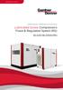 Lubricated Screw Compressors Fixed & Regulated Speed (RS)