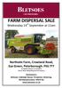 FARM DISPERSAL SALE Wednesday 14 th September at 11am