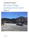 Mt. Eden Village parking review report