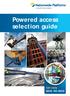 Powered access selection guide