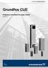 GRUNDFOS DATA BOOKLET. Grundfos CUE. Frequency converters for pump control. 50/60 Hz