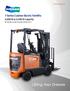 7 Series Cushion Electric Forklifts 4,000 lb to 6,500 lb Capacity BC20S/BC25S/BC25SE/BC30S/BC32S-7 Lifting Your Dreams