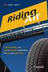 Critical safety and environmental information for you and your tires