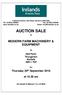 2 Harford Centre, Hall Road, Norwich, NR4 6DG Tel: (01603) Fax: (01603) AUCTION SALE MODERN FARM MACHIINERY & EQUIPMENT