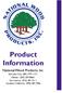 Product Information. National Wood Products, Inc.
