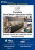 ONLINE AUCTION. Complete Sheet Metal Fabrication Facility. Tommerup, Denmark. Wednesday 16 October 2013 Closing from 11:00 CET.