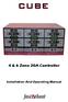 4 & 6 Zone 20A Controller Installation And Operating Manual