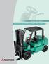 Help take operator support to a new level with Mitsubishi forklift trucks.