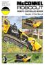 McCONNEL ROBOCUT REMOTE CONTROLLED MOWER. Operator & Parts Manual. Publication 679 August 2011 Part No Revision: