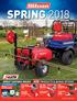 300, 400 & 600L SKID SPRAYERS SEE PAGE 2-3 RETRACTABLE HOSE REELS SEE PAGE 11