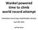 Wankel powered time to climb world record attempt