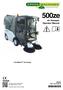 500ze Air Sweeper Operator Manual