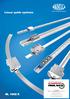 Linear guide systems. Linear and Motion Solutions NL 1002 E