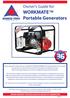WORKMATE TM Portable Generators