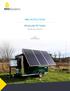 NRG INSTRUCTIONS. Windcube PV Trailer. Moderate Climate. Authors: Technical Services