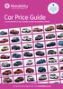 Car Price Guide A small selection of cars available through the Motability Scheme