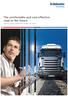 The comfortable and cost-effective road to the future. Heating and air-conditioning systems for trucks