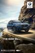 The Ultimate Driving Machine THE BMW X3. BMW EFFICIENTDYNAMICS. LESS EMISSIONS. MORE DRIVING PLEASURE.
