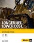 LONGER LIFE. LOWER COST. D6T REBUILD OPTIONS