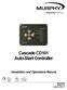 Cascade CD101 Auto-Start Controller. Installation and Operations Manual Sections 40 & 75