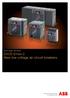 Technical catalogue - Edition SACE Emax 2 New low voltage air circuit-breakers